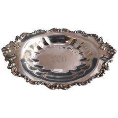 Georgian Shell by Frank Whiting Sterling Silver Fruit Bowl Oval #2015