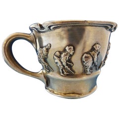Gorham Old King Cole Sterling Silver Child's Cup GW As-is with Some Dents