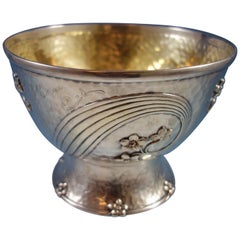 Vintage Tiffany & Co. Sterling Silver Trophy Bowl Acid Etched, circa 1895