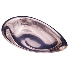 Scultura in argento di Reed and Barton Piatto per noci in argento sterling #X153