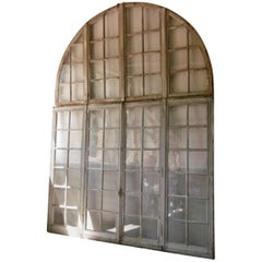 Abteikreuzgang Doppelfenstertüren:: Burgund Frankreich:: 19