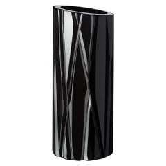 Tondo Doni Skyline Black Vase by Mario Cioni