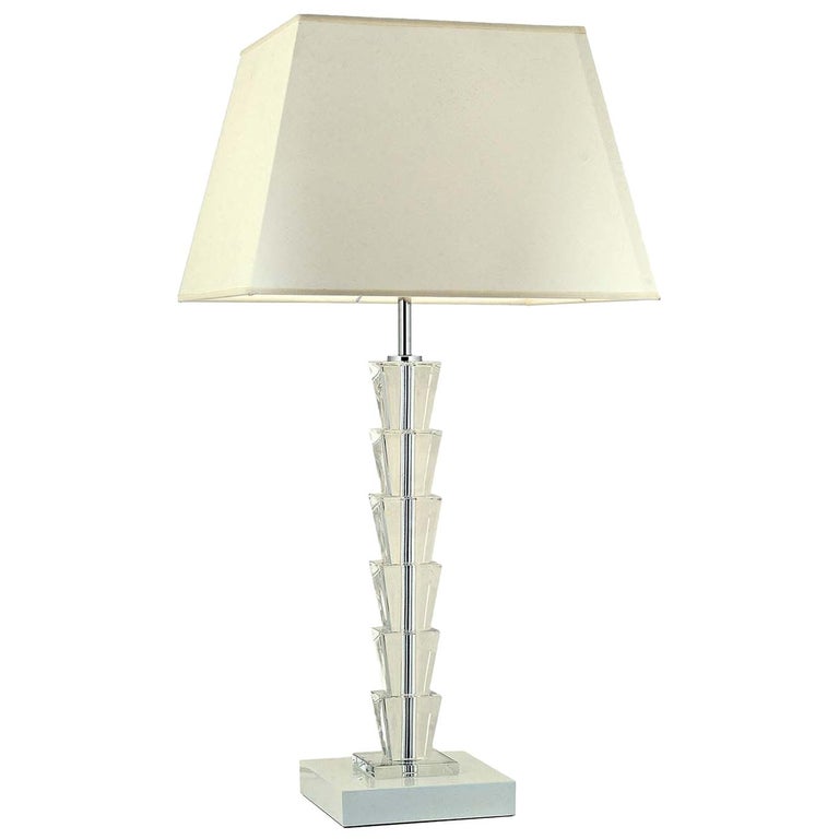 Nicole White Table Lamp by CosmoTre For Sale at 1stDibs