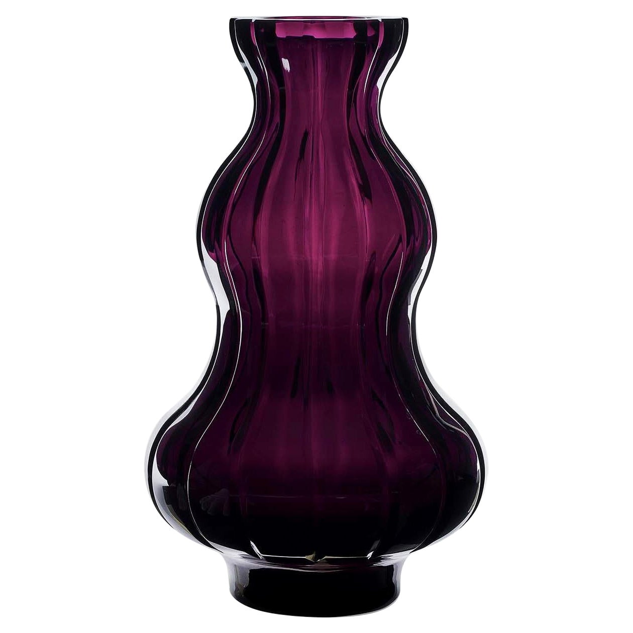 Boboda Love Amethyst Vase by Mario Cioni For Sale