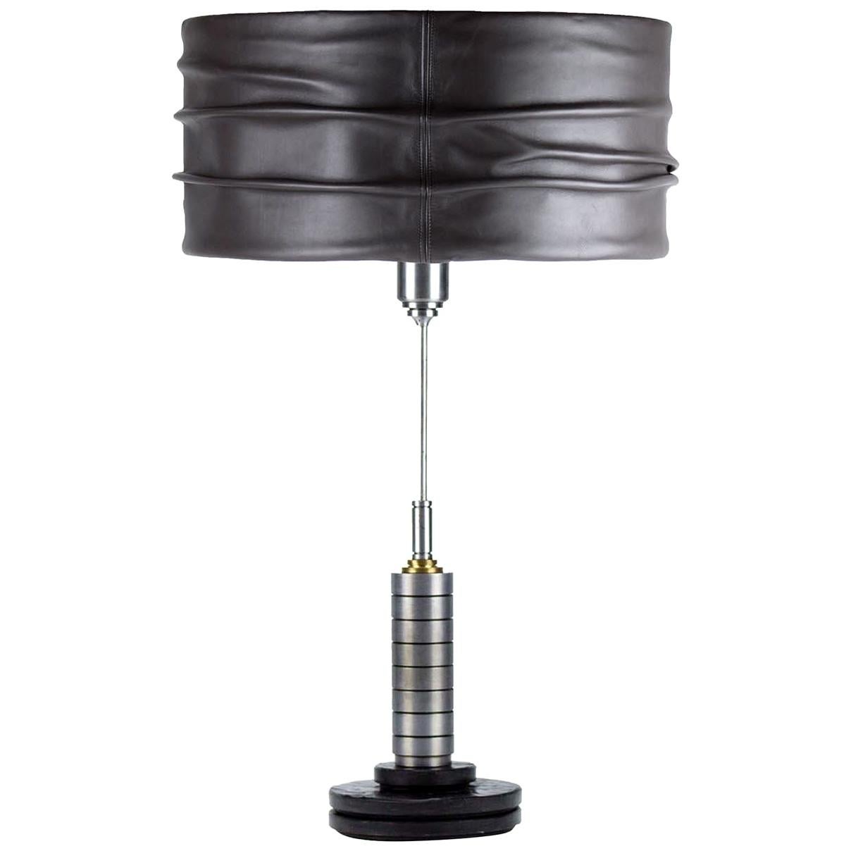 Vulcano Gray Table Lamp by Acanthus