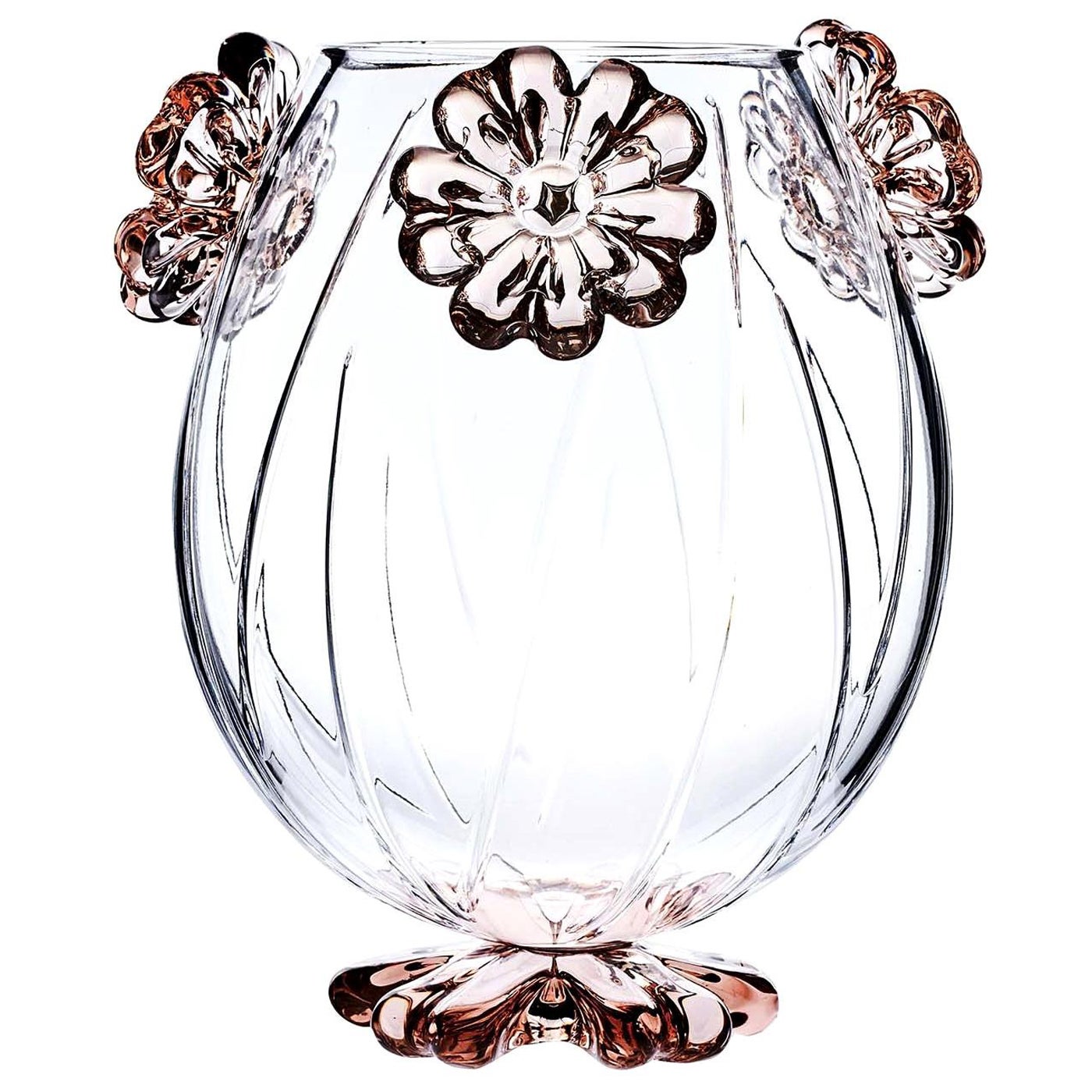 Cistus Round Flower Vase by Mario Cioni For Sale