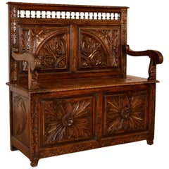 19th Century Breton Bench