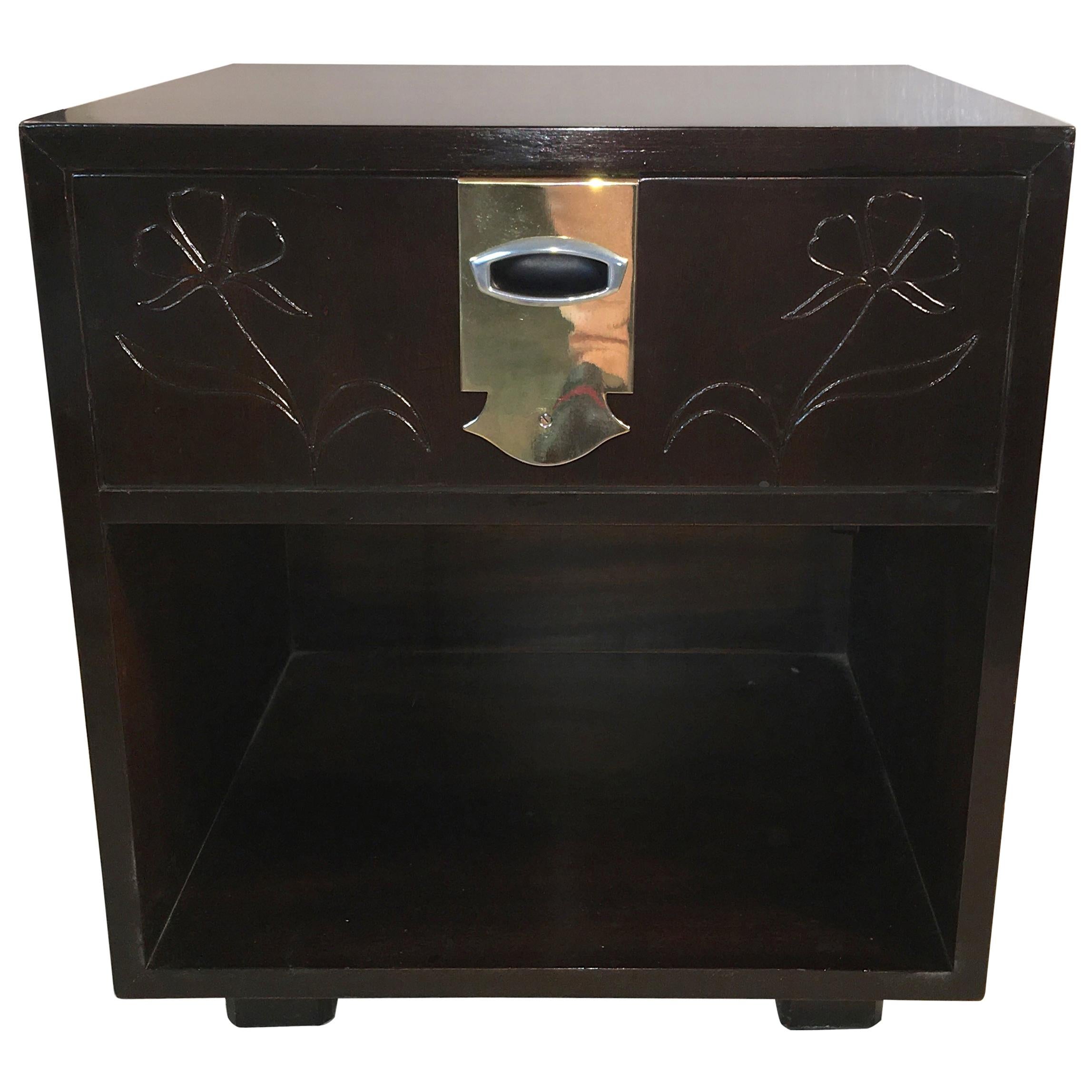 Max Kuehne Style Nightstand by Henredon For Sale