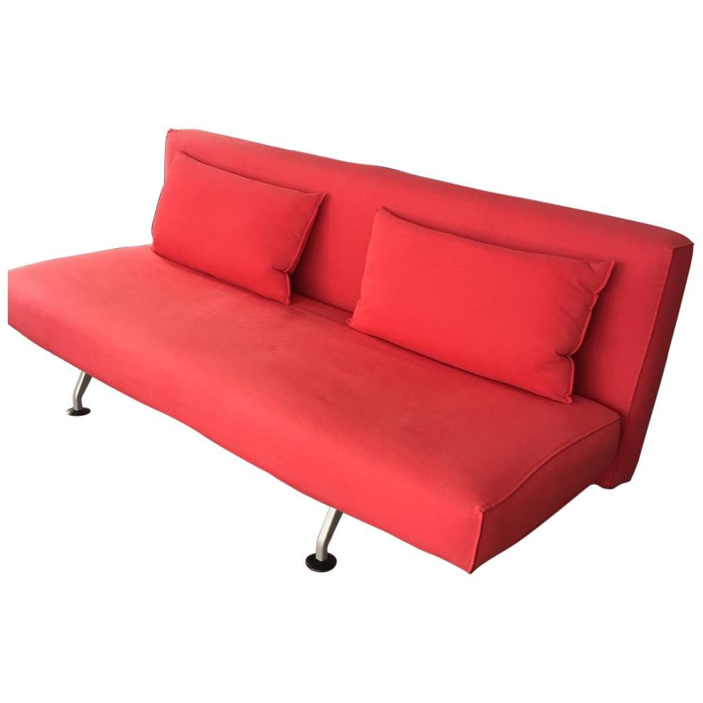 Mid-Century Modern Eames Design Within Reach Sliding Sofa For Sale