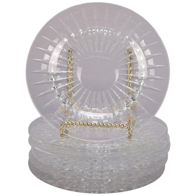 set-of-6-belgian-val-saint-lambert-cut-crystal-dessert-plates-sunburst