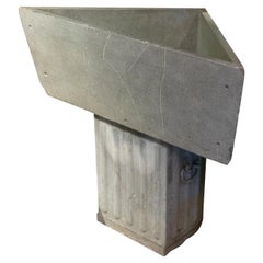 Antique Triangular Soapstone Sink