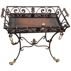 Empire Style Tray Top Coffee Table