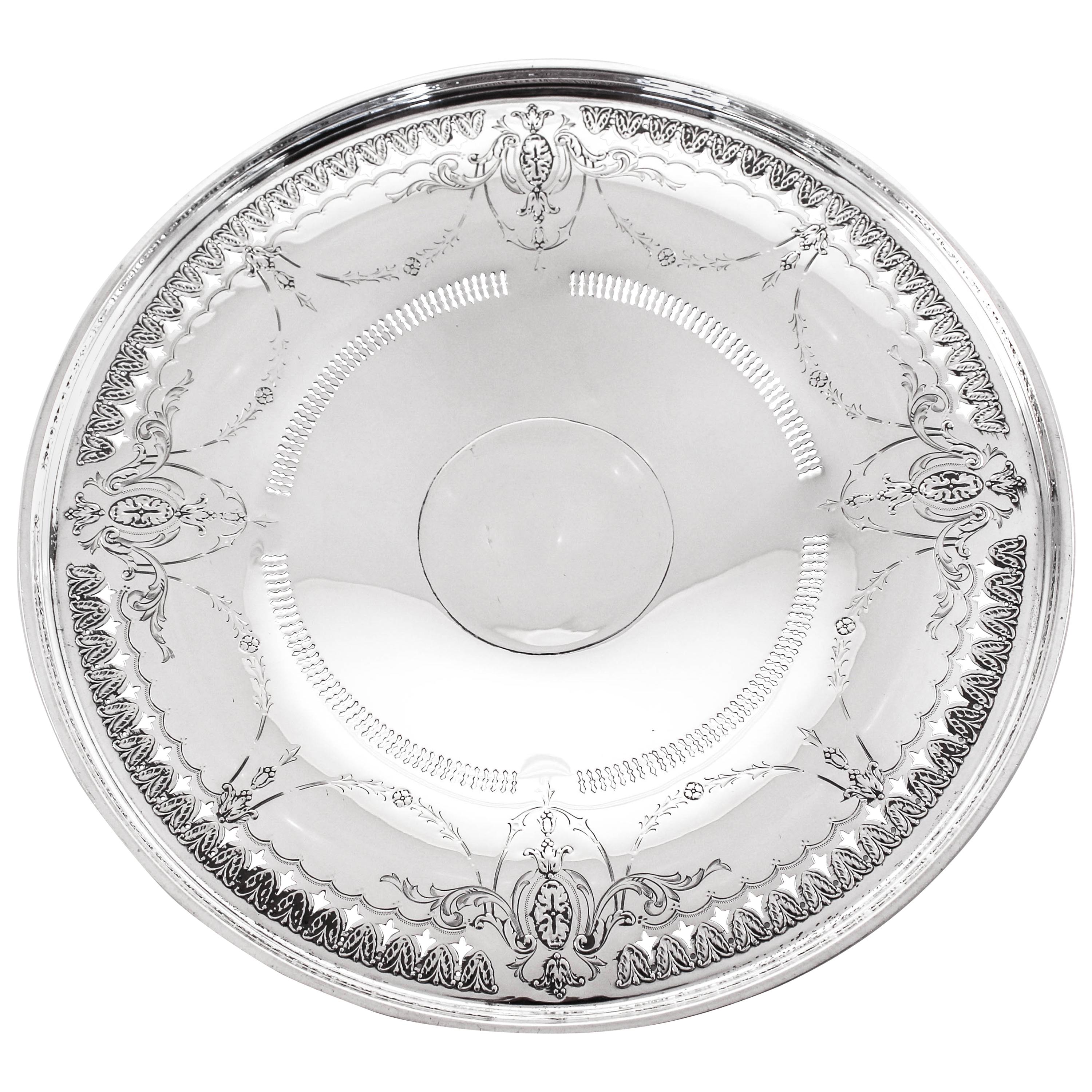 Sterling Cake Plate