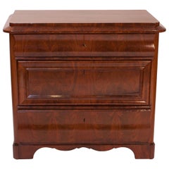 Mahogany Biedermeier Chest of Drawers, Denmark, circa 1830