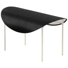 The Tack Bench, Calen Knauf, Black and Beige, Steel Leather 