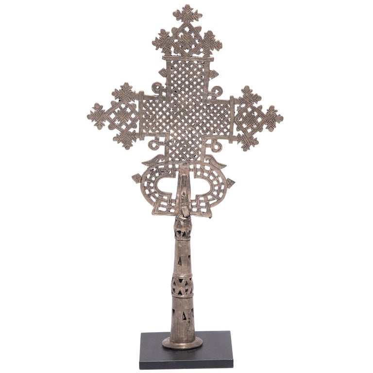 Ethiopian Coptic Processional Cross For Sale at 1stDibs