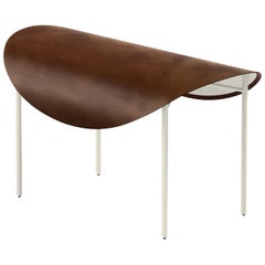 The Tack Bench, Calen Knauf, Brown and Beige, Steel Leather