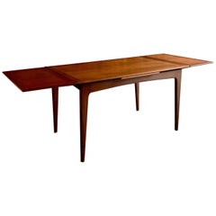 Niels Otto Moller Teak Extending Dining Table JL Møllers Møbelfabrik Danish