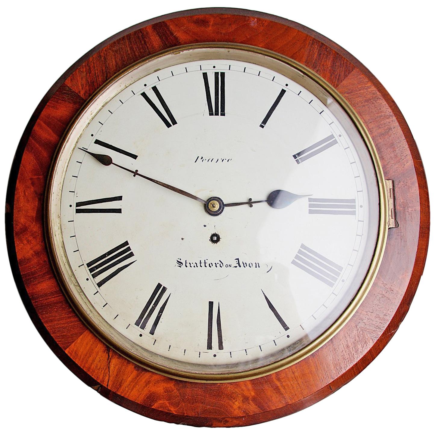 Early 19th Century Pearson of Stratford Upon Avon Clock