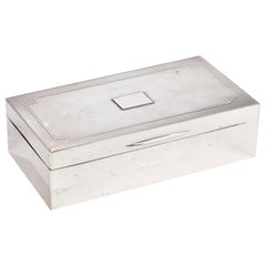 Quality Solid Silver Cigarette Box