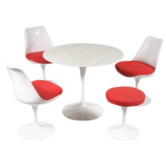 Used "Tulip" Dining set by Eero Saarinen for Knoll International, USA 1980