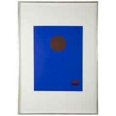 "Blue Night" a Silkscreen by Adolph Gottlieb