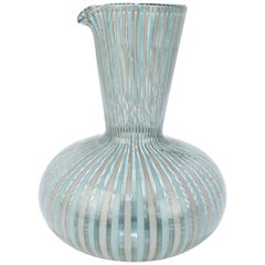 'A Canne' Glass Carafe by Gio Ponti for Venini Glass