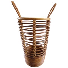 Bamboo Umbrella Stand, circa 1970