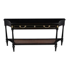 Unique Mid-20th Century Hollywood Regency-Style Console Table
