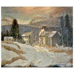 Vintage Wilmer Siegfried Richter "Yellow Springs Road"