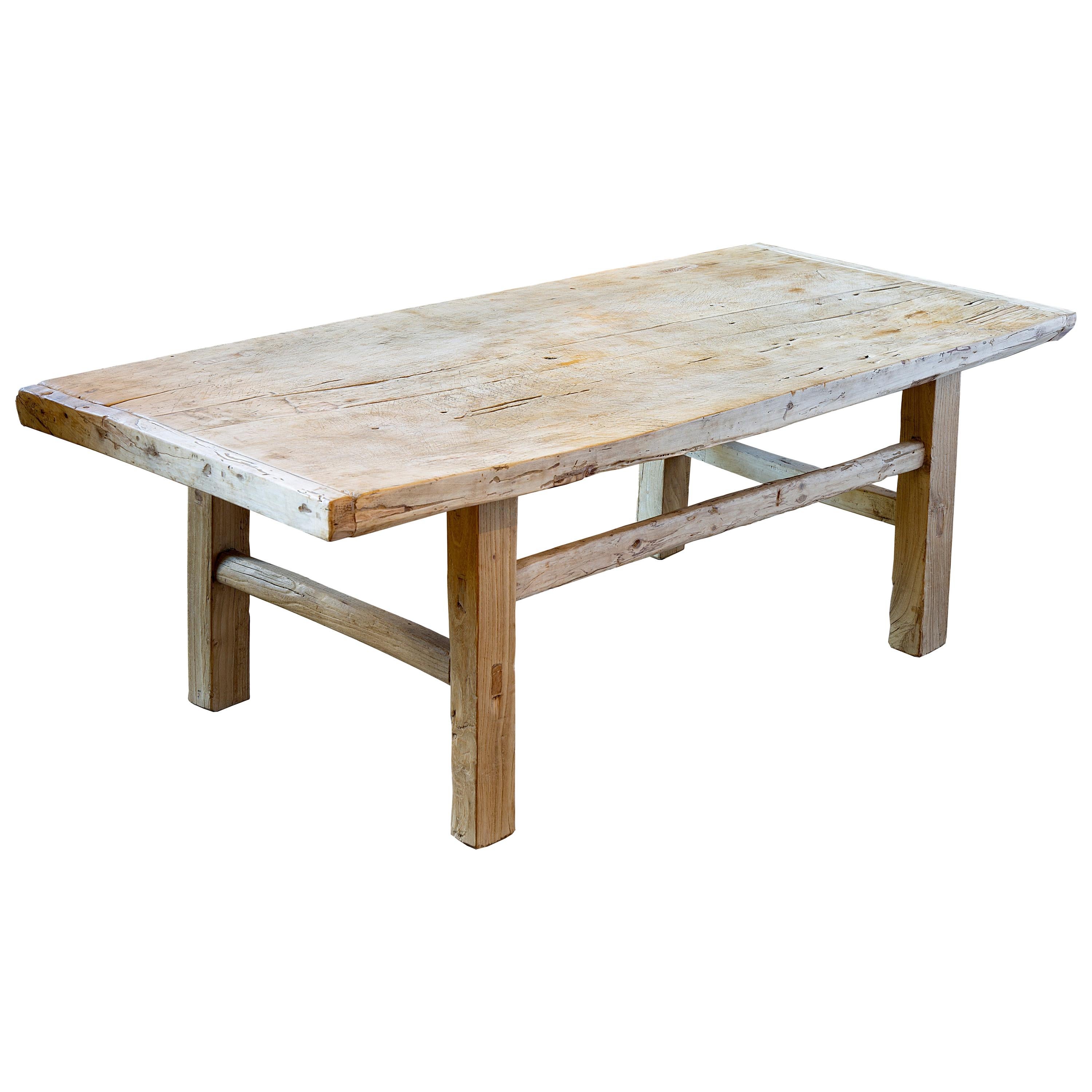 Reclaimed Pine Coffee Table For Sale