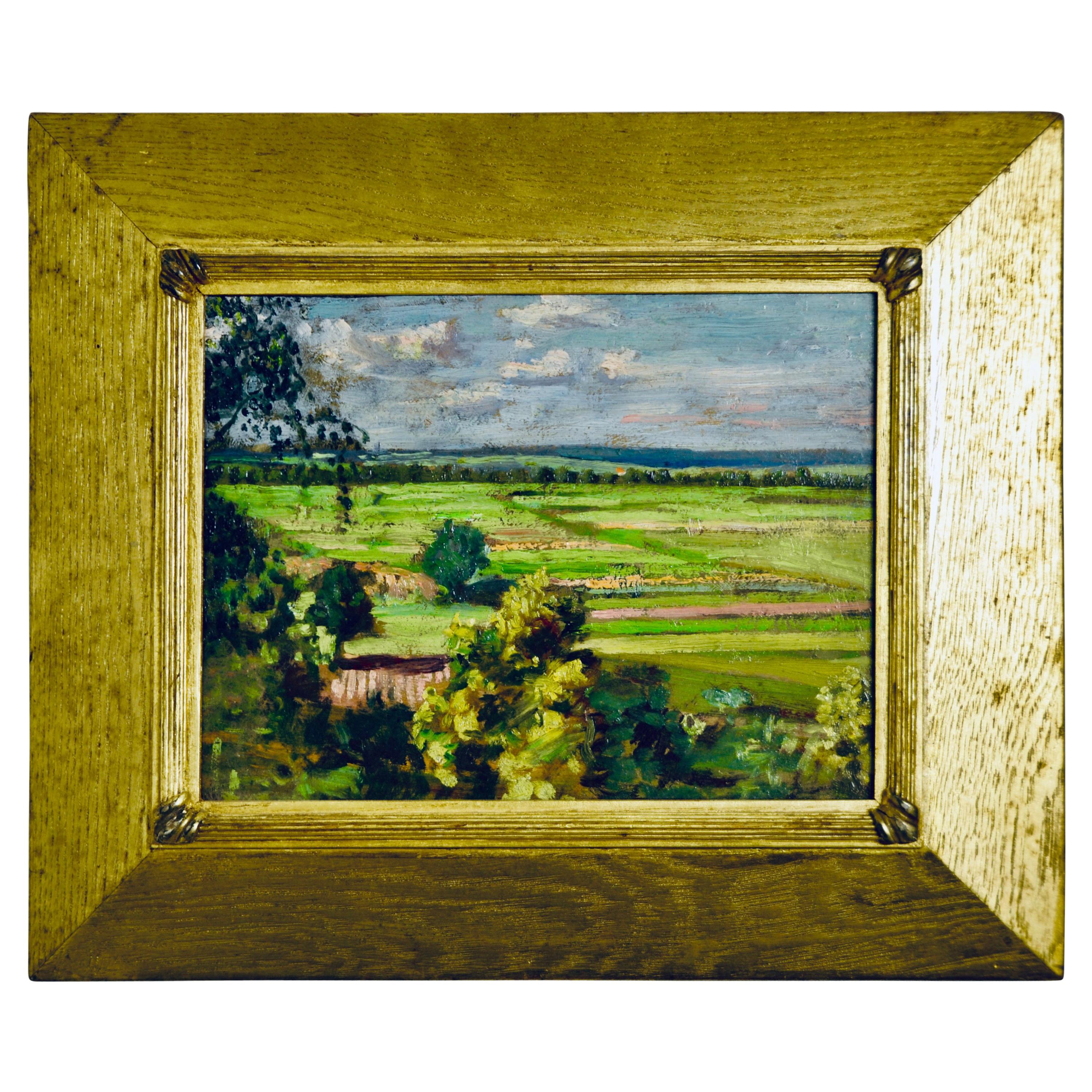 Thomas Pollack Anshutz "Pennsylvania Landscape" For Sale