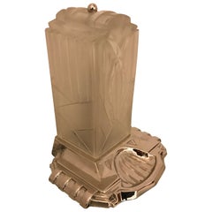 Lampada da tavolo Art Deco francese di Hugue