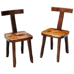 Chaises d'appoint Olavi Hanninen, Finlande, 1950