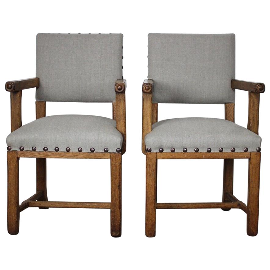 Pair of Late 19th Century English Occasional Chairs