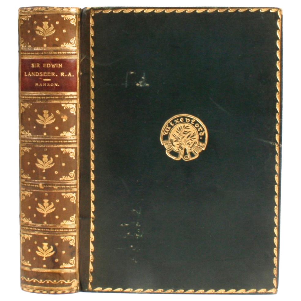 Sir Edwin Landseer R.A. by James Alexander Manson, 1st Edition