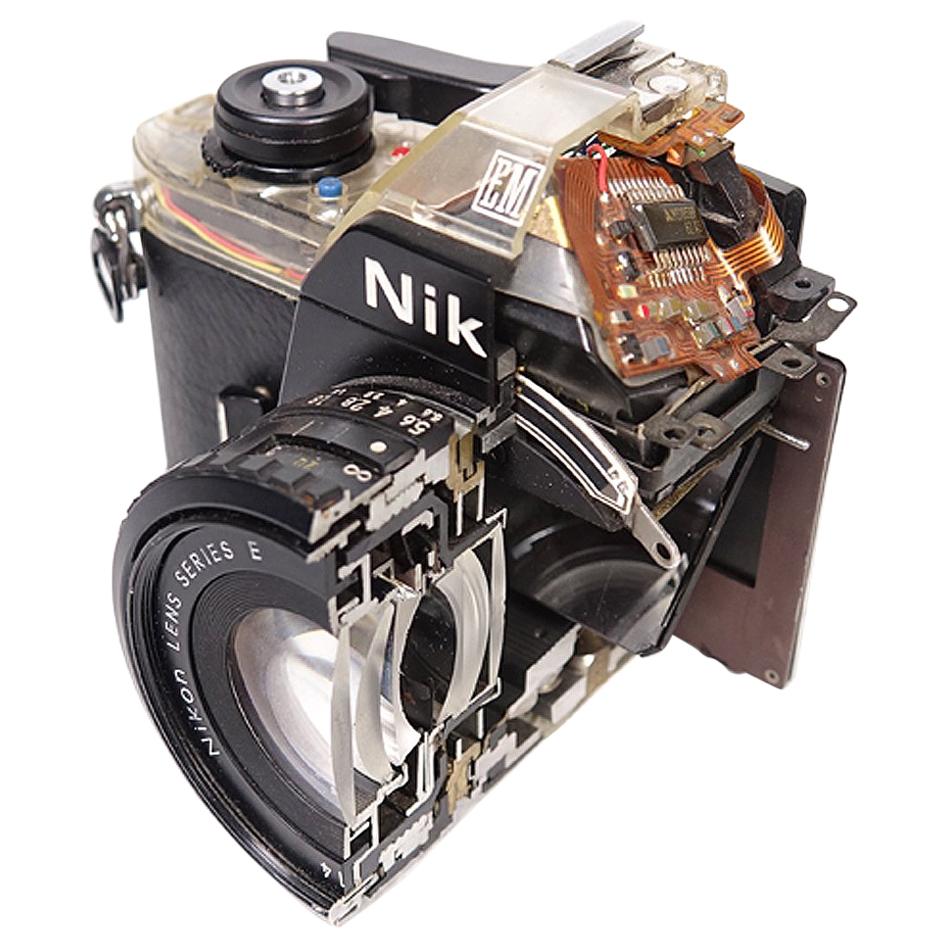 Nikon EM Factory Cut-Away, Camera Store Display
