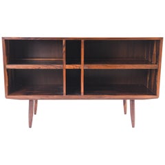 Danish Midcentury Rosewood Stereo Cabinet Sideboard