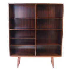 Omann Jr. Danish Midcentury Rosewood Bookcase