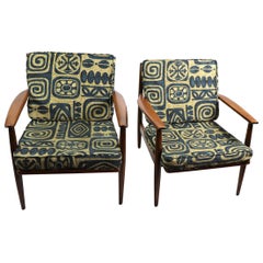 Pair of Mid Century Lounge Chairs by Baumritter