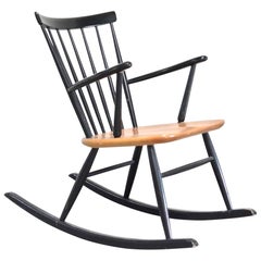 Schaukelstuhl Rocker Design von Sven Erik Fryklund bei Hagafors