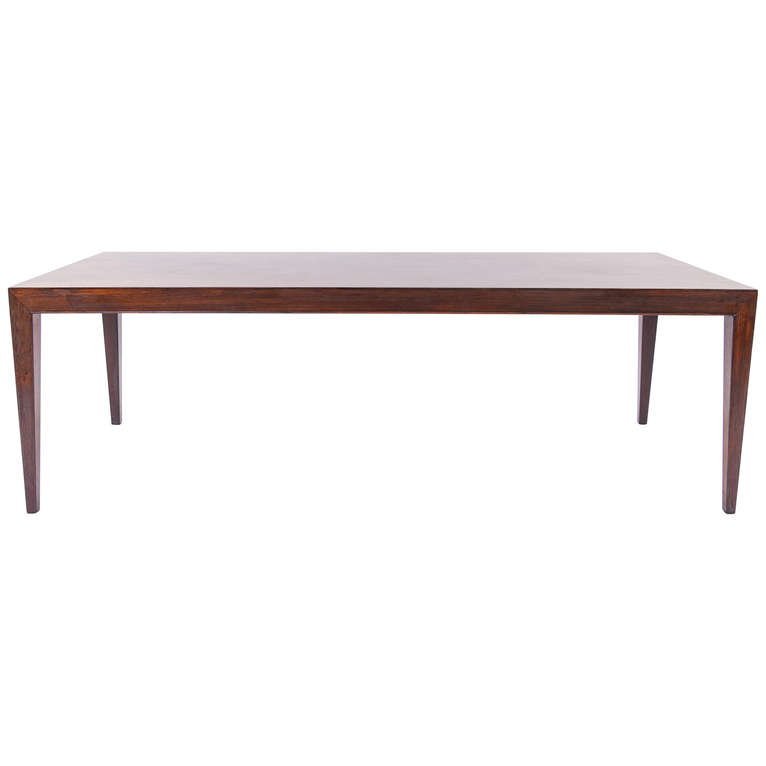 Severin Hansen for Haslev Rosewood Coffee Table