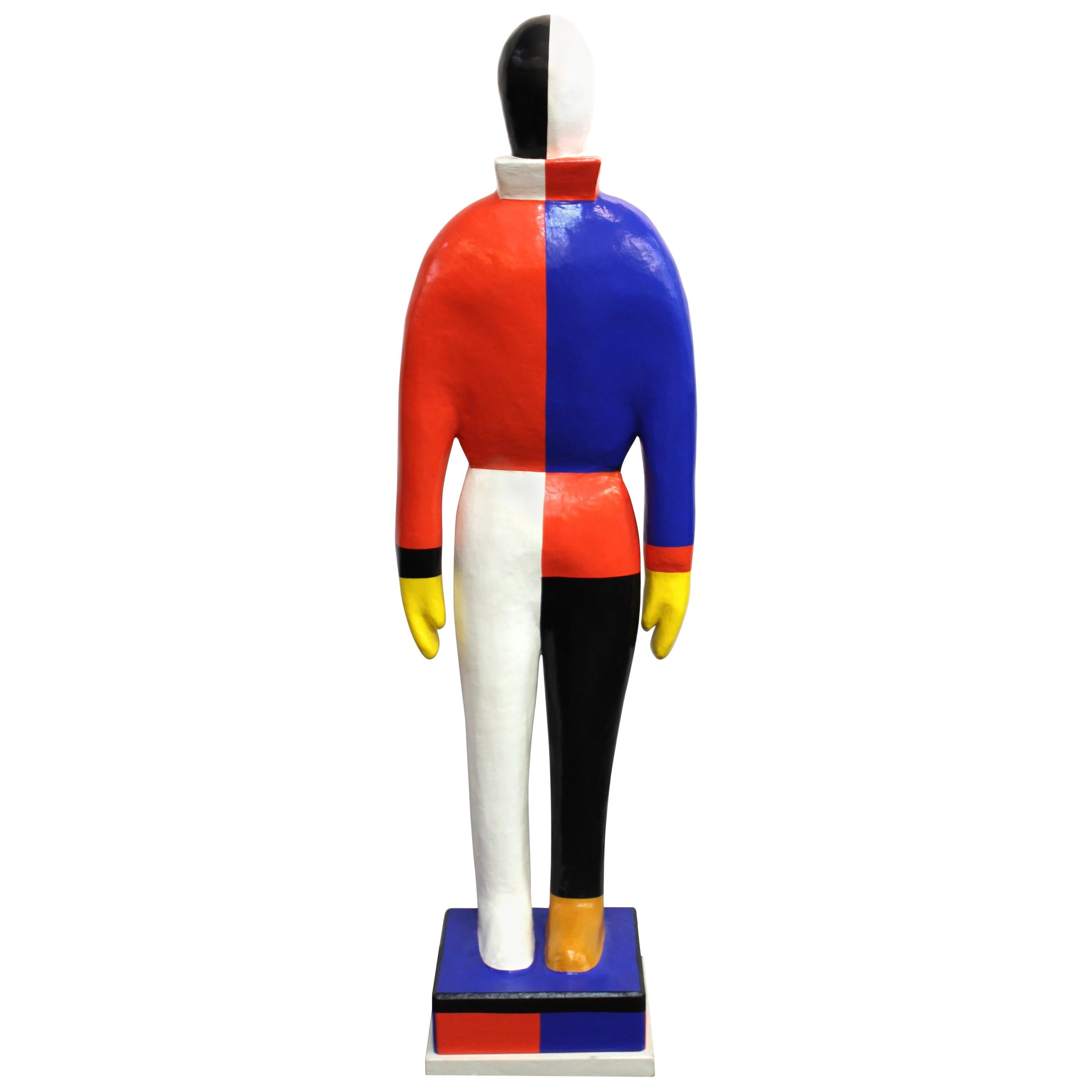 Kazimir Malevich 'Sportsmen' Statue