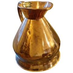 French Copper Pitcher