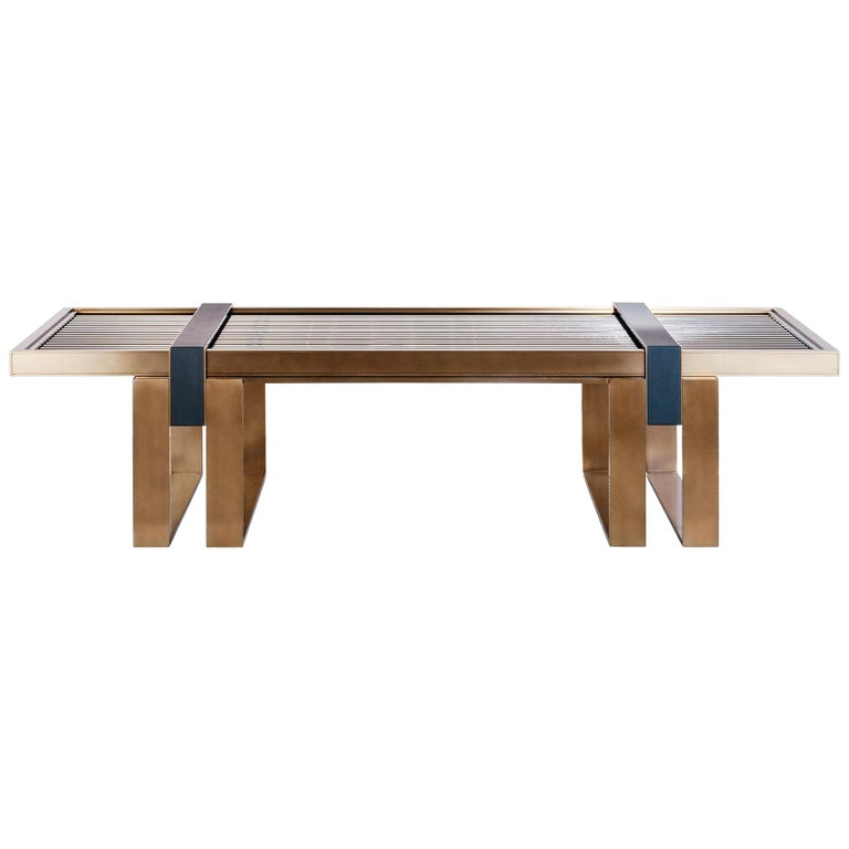 Blainey North Collection Strobe coffee table, new