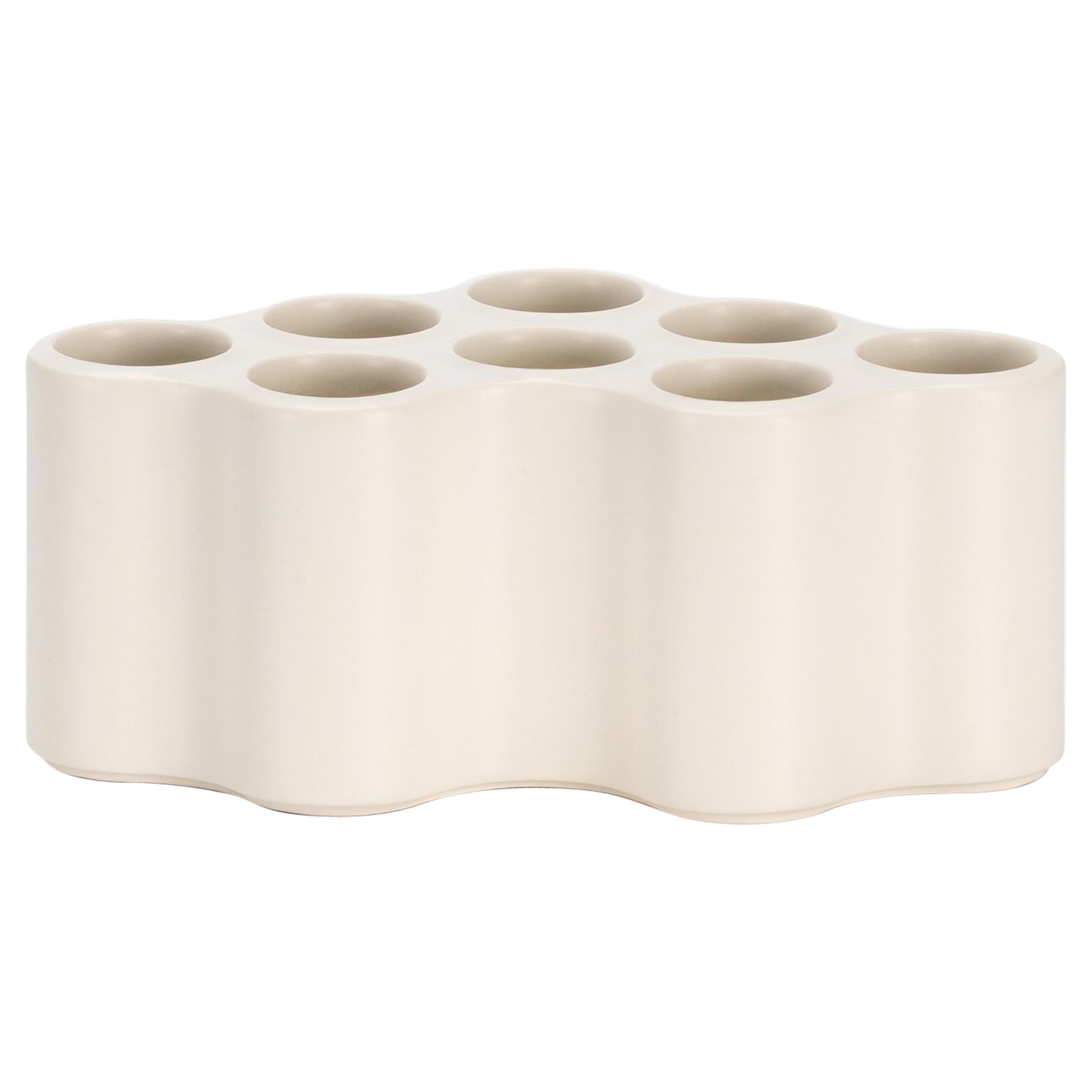 Vitra Small Nuage Céramique Vase in White by Ronan & Erwan Bouroullec For Sale