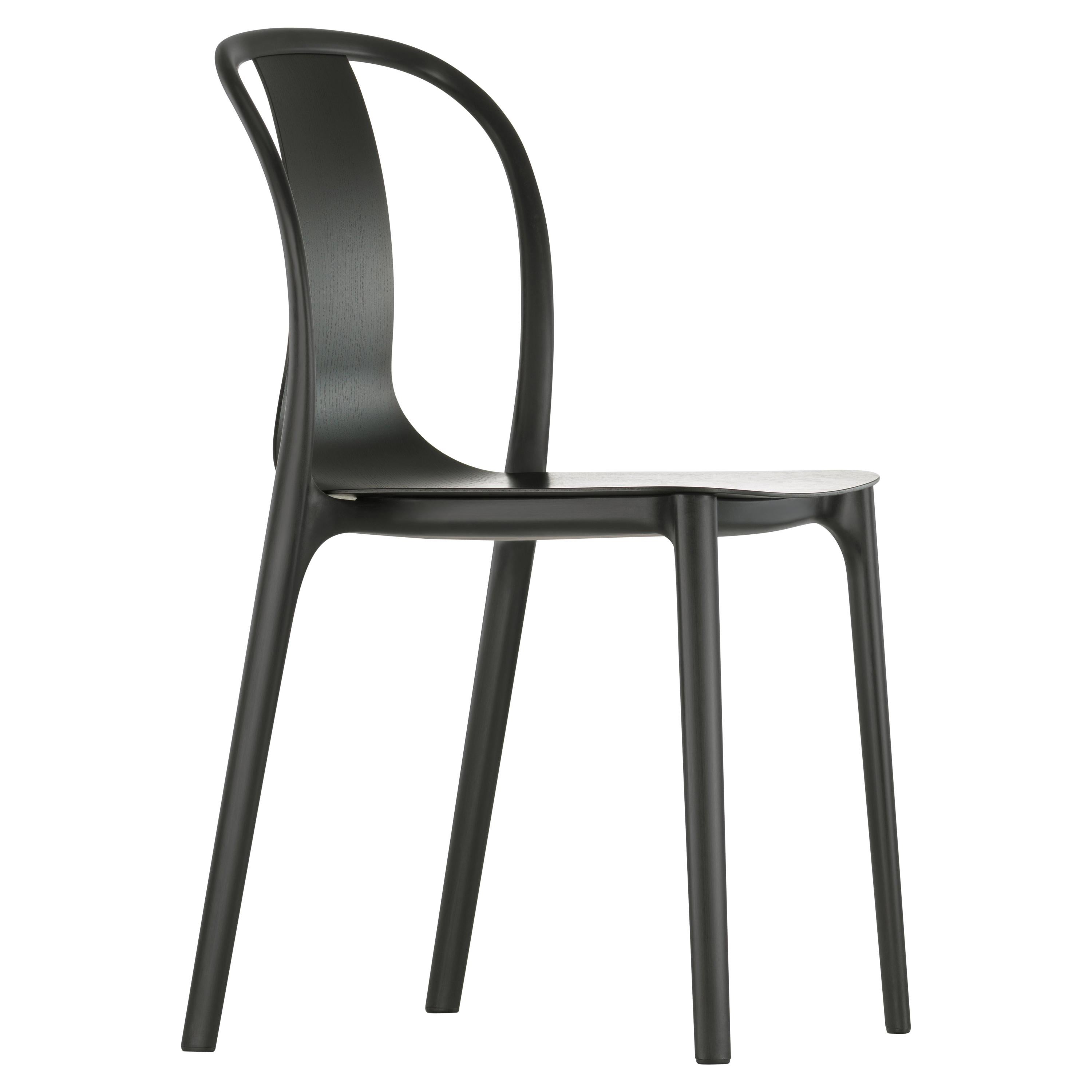 Vitra Belleville Chair in Black Ash by Ronan & Erwan Bouroullec For Sale