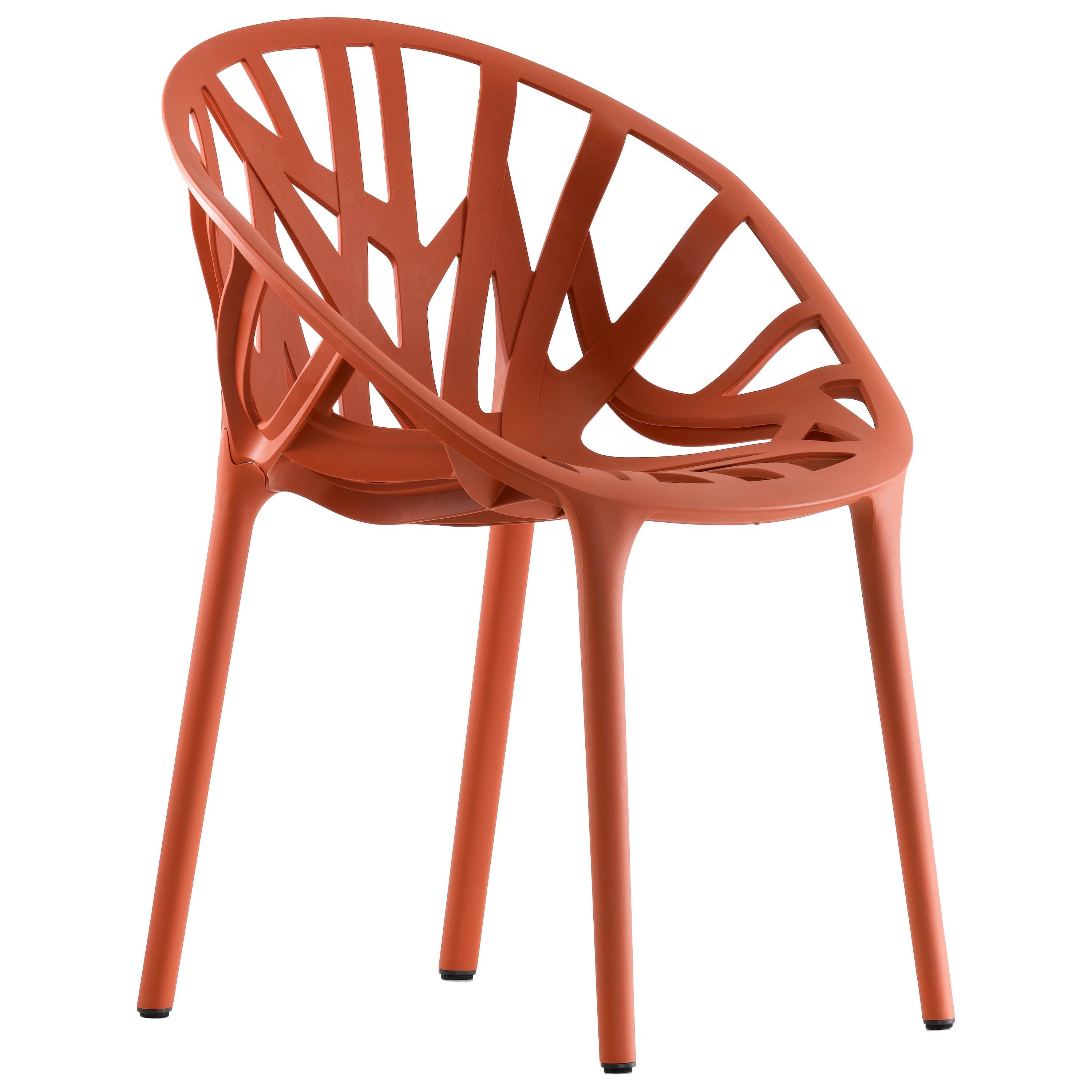 Vitra Vegetal Chair in Brick by Ronan & Erwan Bouroullec im Angebot