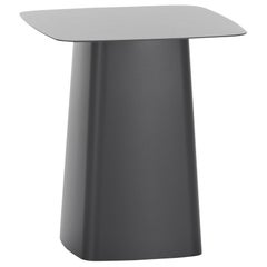 Vitra Medium Metal Side Table Outdoor in Dim Grey by Ronan & Erwan Bouroullec