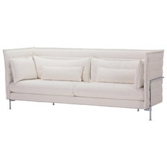 Vitra Alcove 3-Seater Sofa in Ivory Laser by Ronan & Erwan Bouroullec